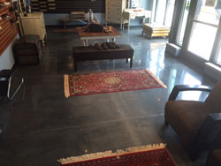 Dyed and Polished Floor